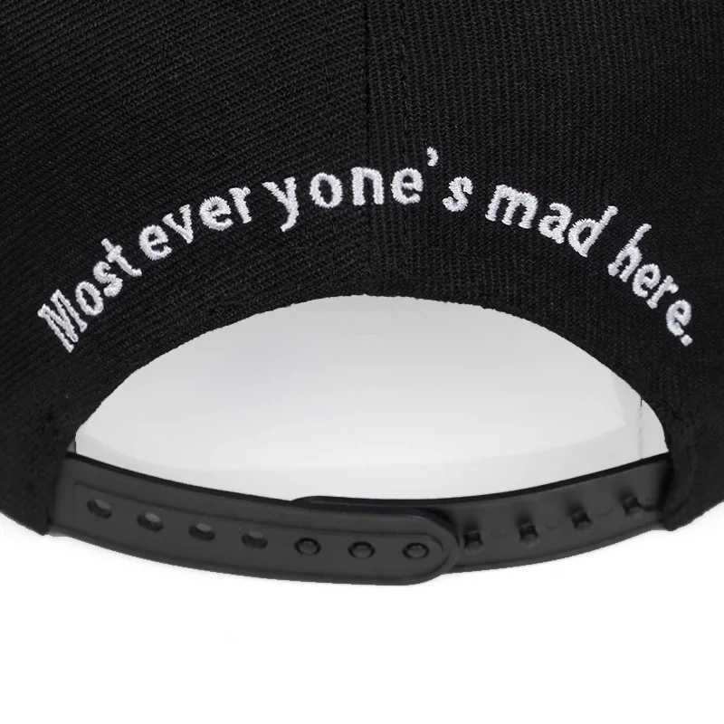 2024 New Unisex Cartoon Cat Embroidery Hip hop Hats Spring Autumn Outdoor Adjustable Casual Baseball Caps Sunscreen Hat S260306
