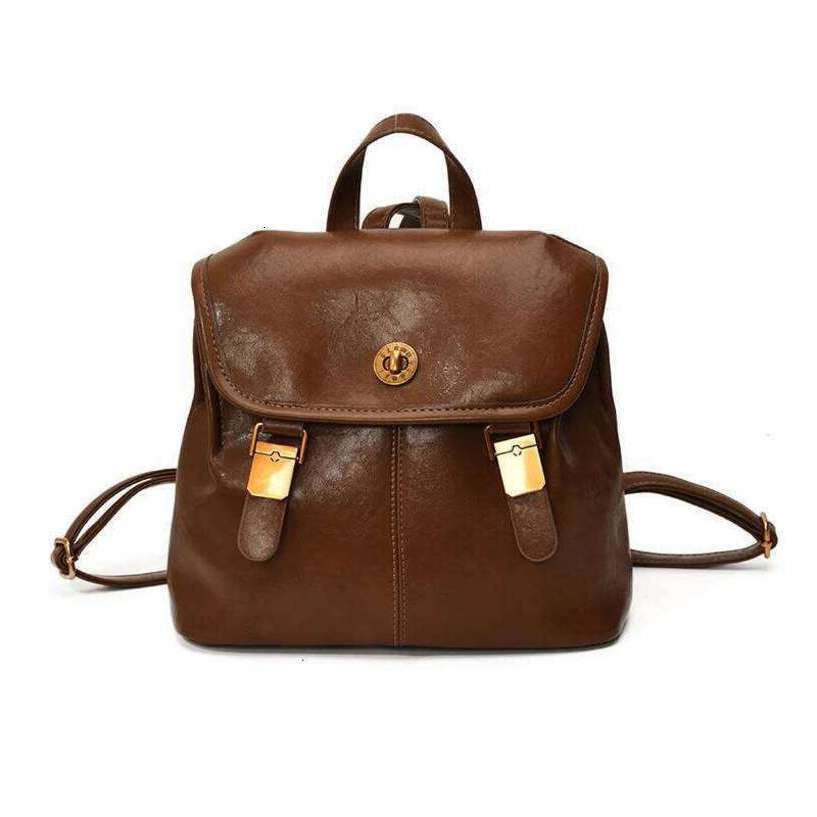TAURUSCIAGA Women Small Pu Leather Backpacks 2025 New Korean Fashion Vintage Luxury Backpack Student School Bag Back Packs Noble Temperament Bag