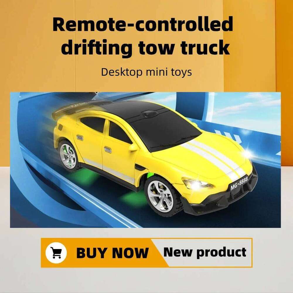 Mini Alloy Drift with Trailer 2.4G Remote & APP Control 3-Speed Gears Ready-to-Run RC Car Toy Gift in Color Box C260305