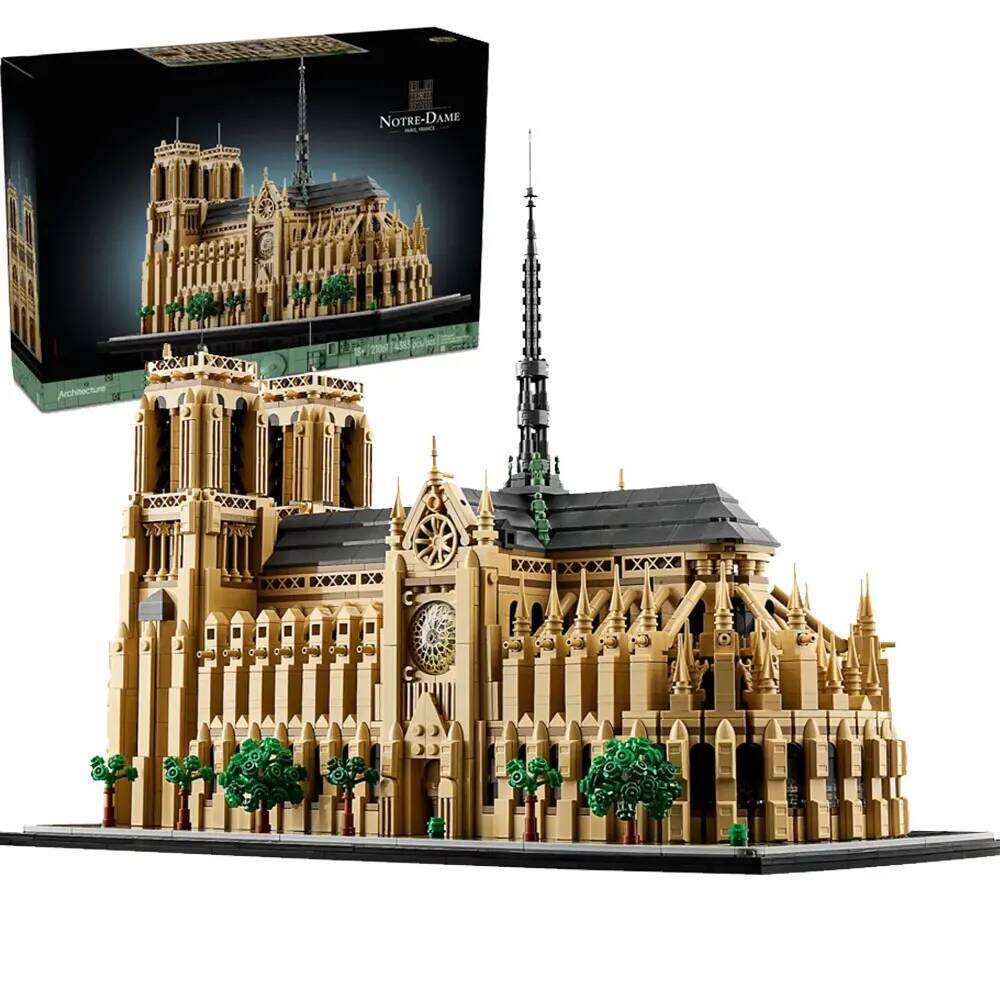 4383PCS Historical Architecture Notre Dame de Building Blocks Paris Landmark Assemble Bricks Toy Gift For Adult Friend Z260305