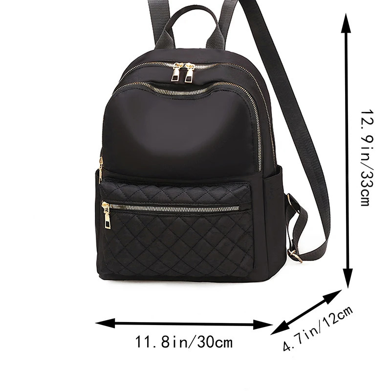 Mens and Womens Trendy Travel Oxford Cloth Small Backpacks Womens Versatile Canvas Bags School Bags260228