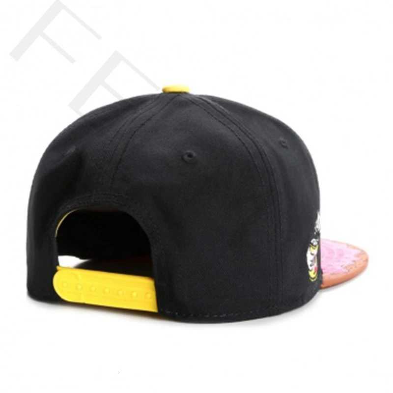 FEI M Fashion MUNCHIES Adjustable Snapback Cap Girl Boy Donuts Hip Hop Baseball Cap Street Dance Adult Casual Sports Sun Hat 1 S260306