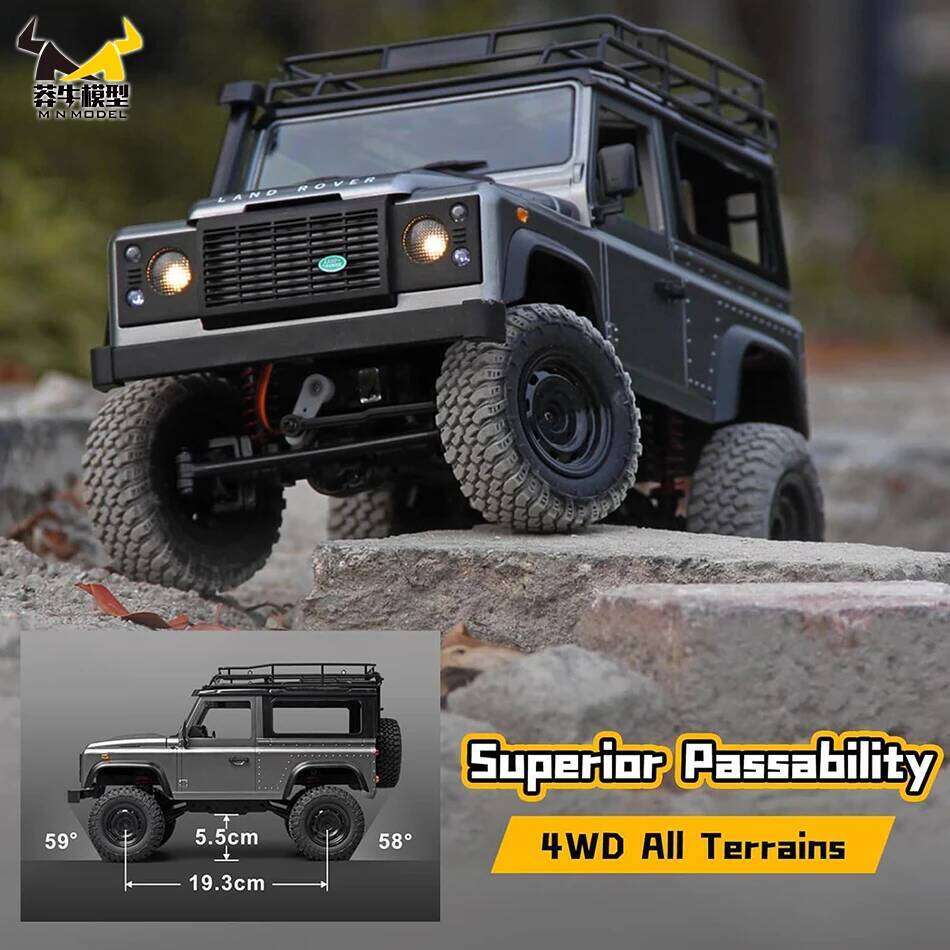 MN99s MN98 1:12 MN Model RTR Version 2.4G 4WD Rock Crawler Defender Remote Control Car 1/12 RC Truck Cars Toys C260305