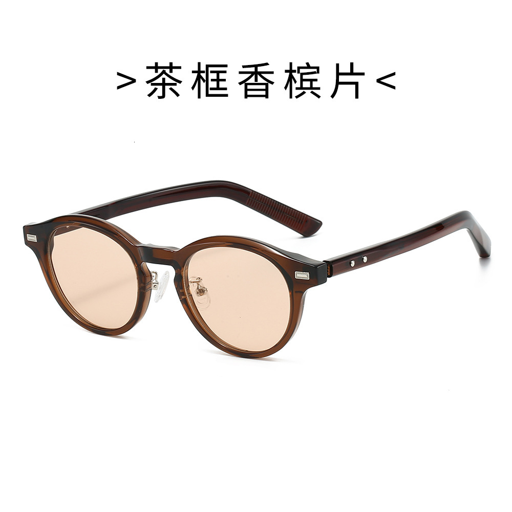 Free Shipping Eyewear New European American TR Fashion Trendy Personality for Men and Women Korean Style Insert Lens Sunglasses