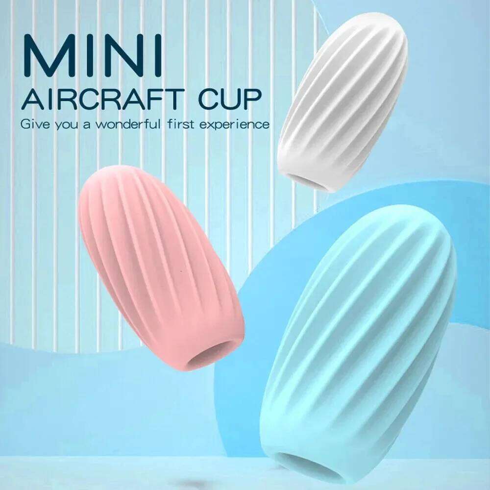 Realistic Vagina Anal Masturbator Male Soft Tight Portable Pocket Adult Sex Toy for Men Erotic Masturbation Use Airplane Cup W260305