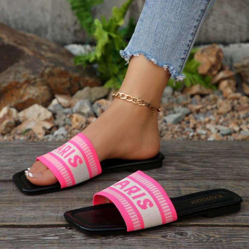 2025 Summer New Fashionable Comfortable Sandals Outdoor Non slip and Wear resistant Casual Flat Bottom Coolers