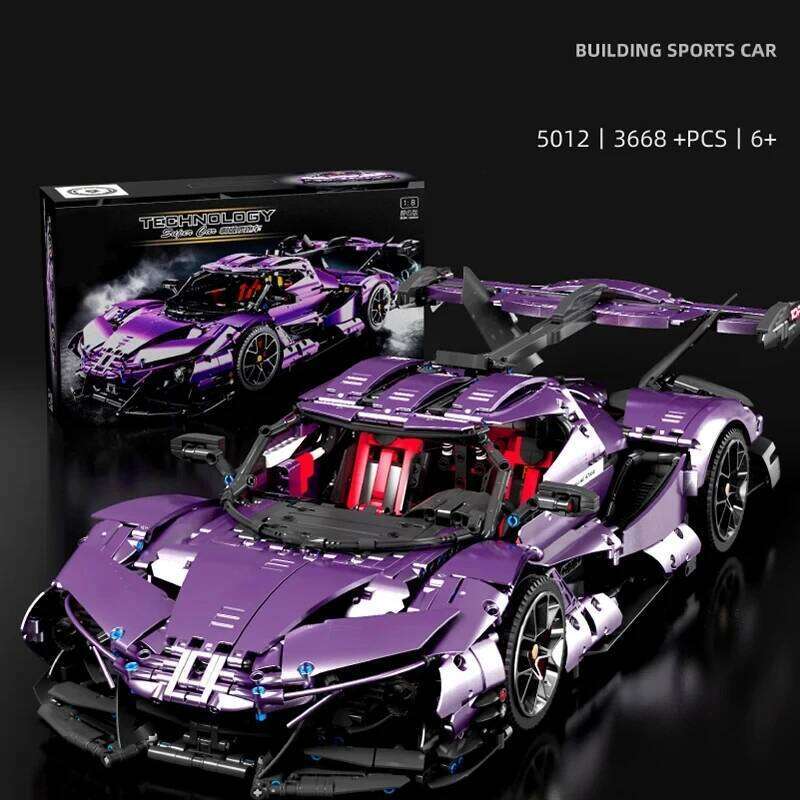 Apollo Super Building Blocks City Racing Sports Car Classic Model Bricks Home Decoration Puzzle Toys For Kids Holiday Gifts Z260305