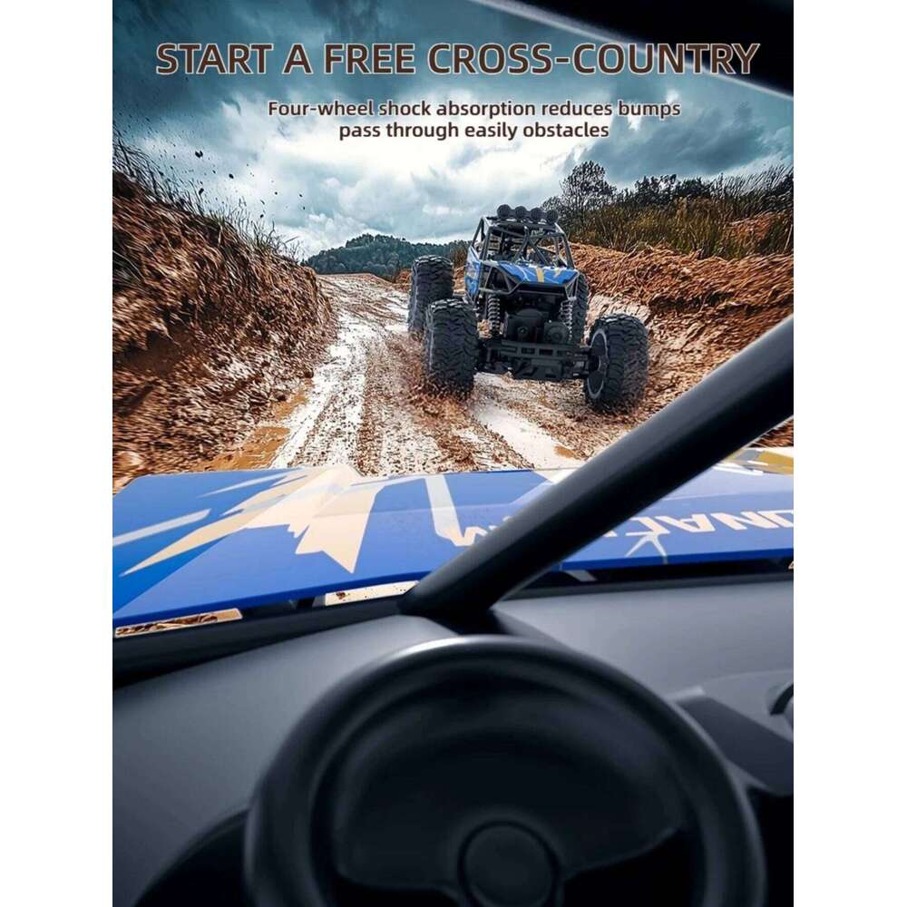 1:20 Scale Monster 4WD Remote Control Car with 2.4G Remote, Designed for Off - Road Adventures, Ideal Truck C260305