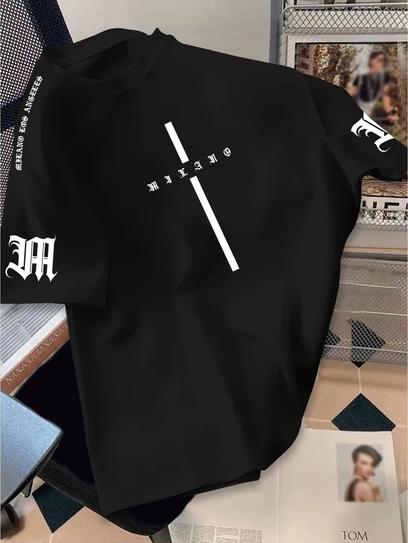 Summer Style EuropeanAmerican Men Tshirt Minimalist n Suitable Daily Outdoor Sports Wear 100 Pure Cotton Material 260302