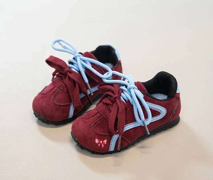 2026 Korean Fashion Spring New Children's Baby Boys Comfortable Soft Flat Girls Outdoor Campus Sports Shoes 26Y0304