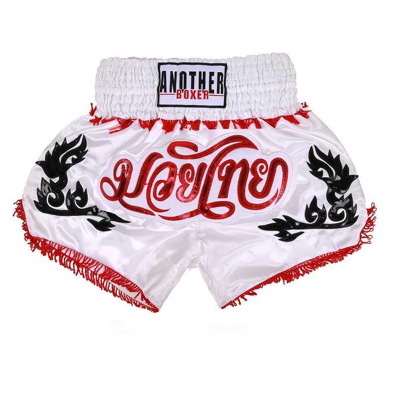 Thai Boxing Shorts Men Women Kids Muay Thai Shorts Stylish Martial Arts MMA Training Clothing Gym Kickboxing Cage Fighting Pants X260306