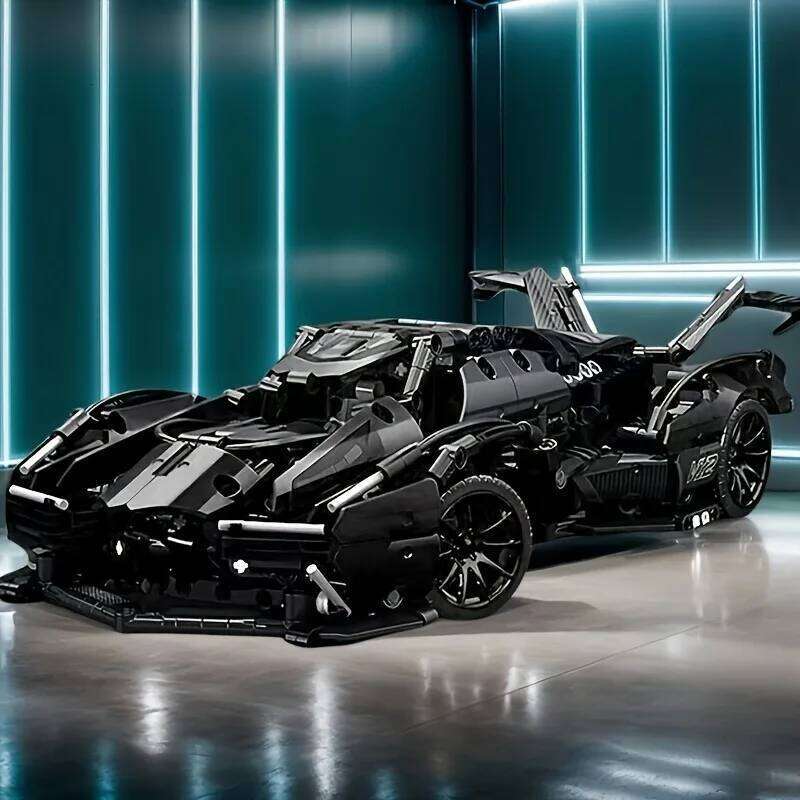 Technical Racing Sport Car Model Building Blocks technic adults 1:14 DIY Supercar Brick Puzzle Toys Adult Gift1280+granule Z260306