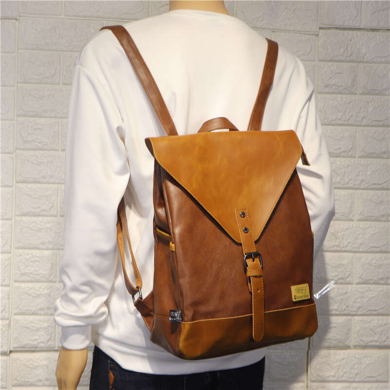 New Threebox Japanese Korean Style Casual Retro Backpack Trendy Men S Handheld Student School Bag High Quality Luxury Bag
