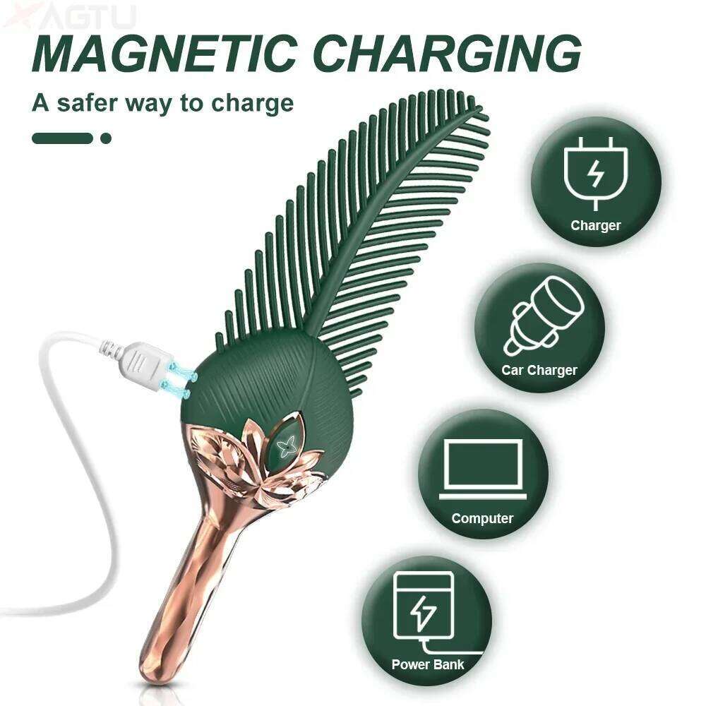 Quick Orgasm Powerful Clit Vibrator Sex Toys for Women Clitoral G Spot Vibrators Clitoris Stimulator Female Masturbator AV Magic W260305