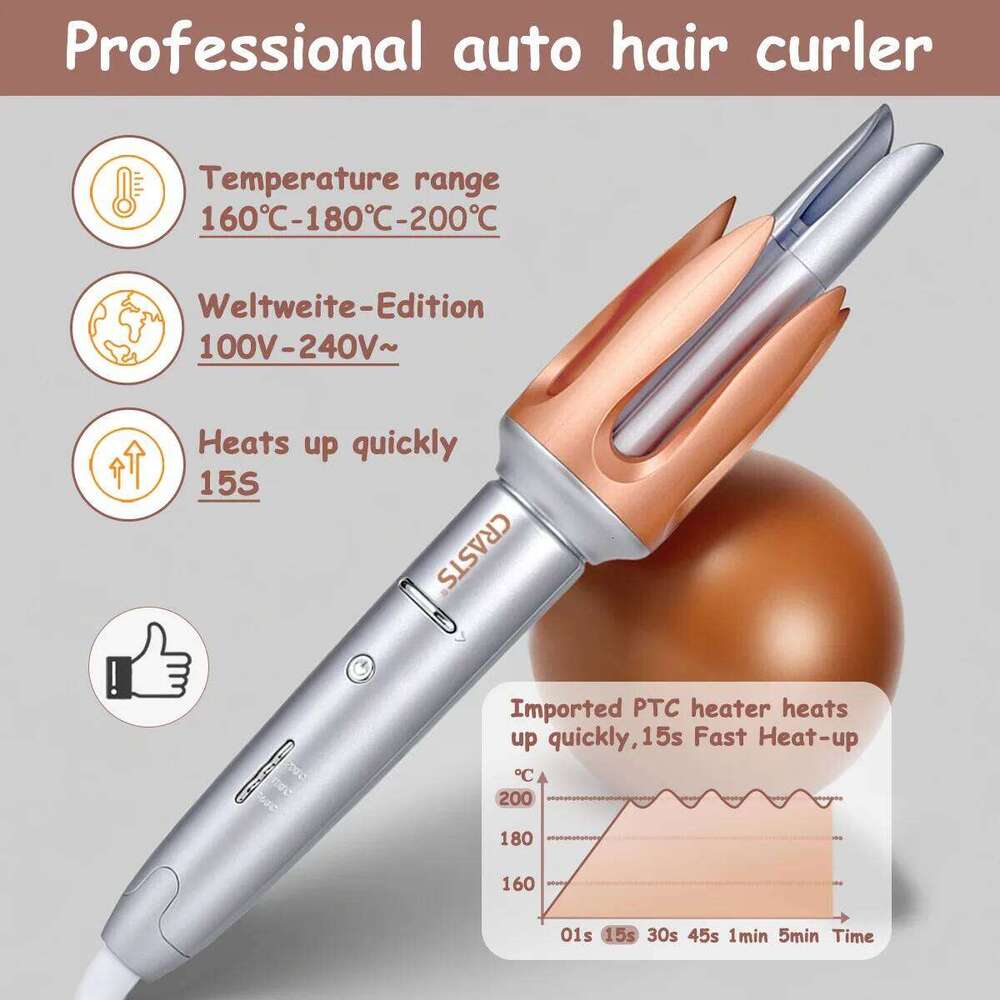 Fully automatic lazy curling iron, 28mm large roll, big wave, no damage to hair, anti perm tool 26Y0306