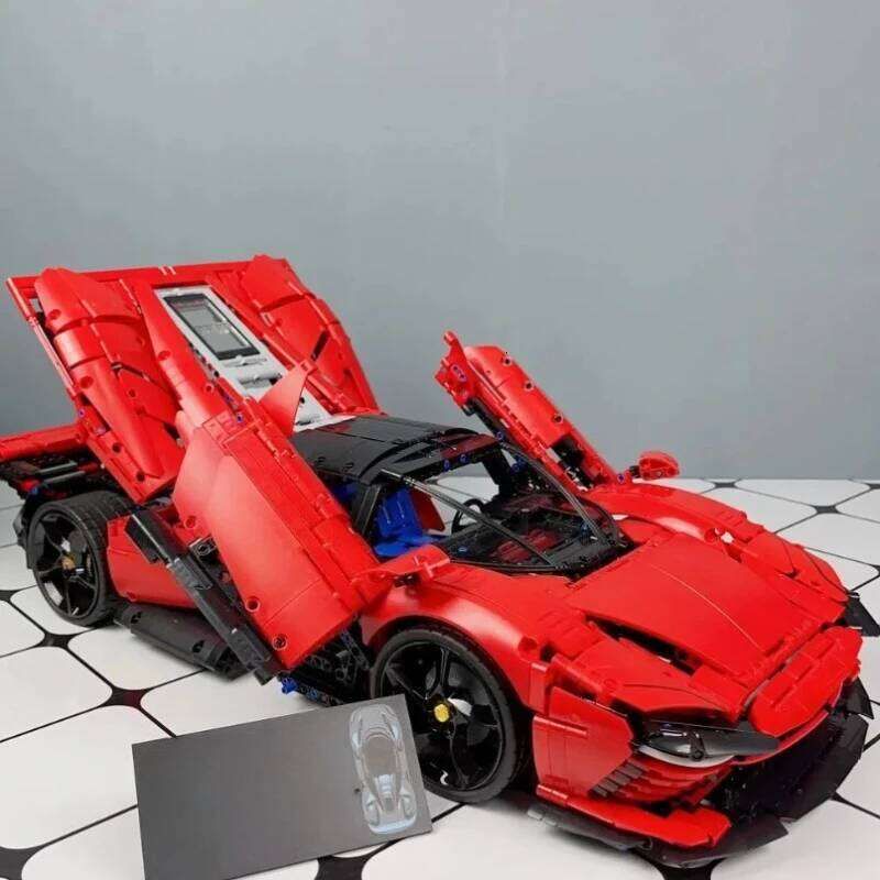 Creative Model Building Blocks Technical SP3 42143 Sport Car 3778PCS Toys For Kids Boyfriend Birthday Gifts Decoration Supercar Z260305