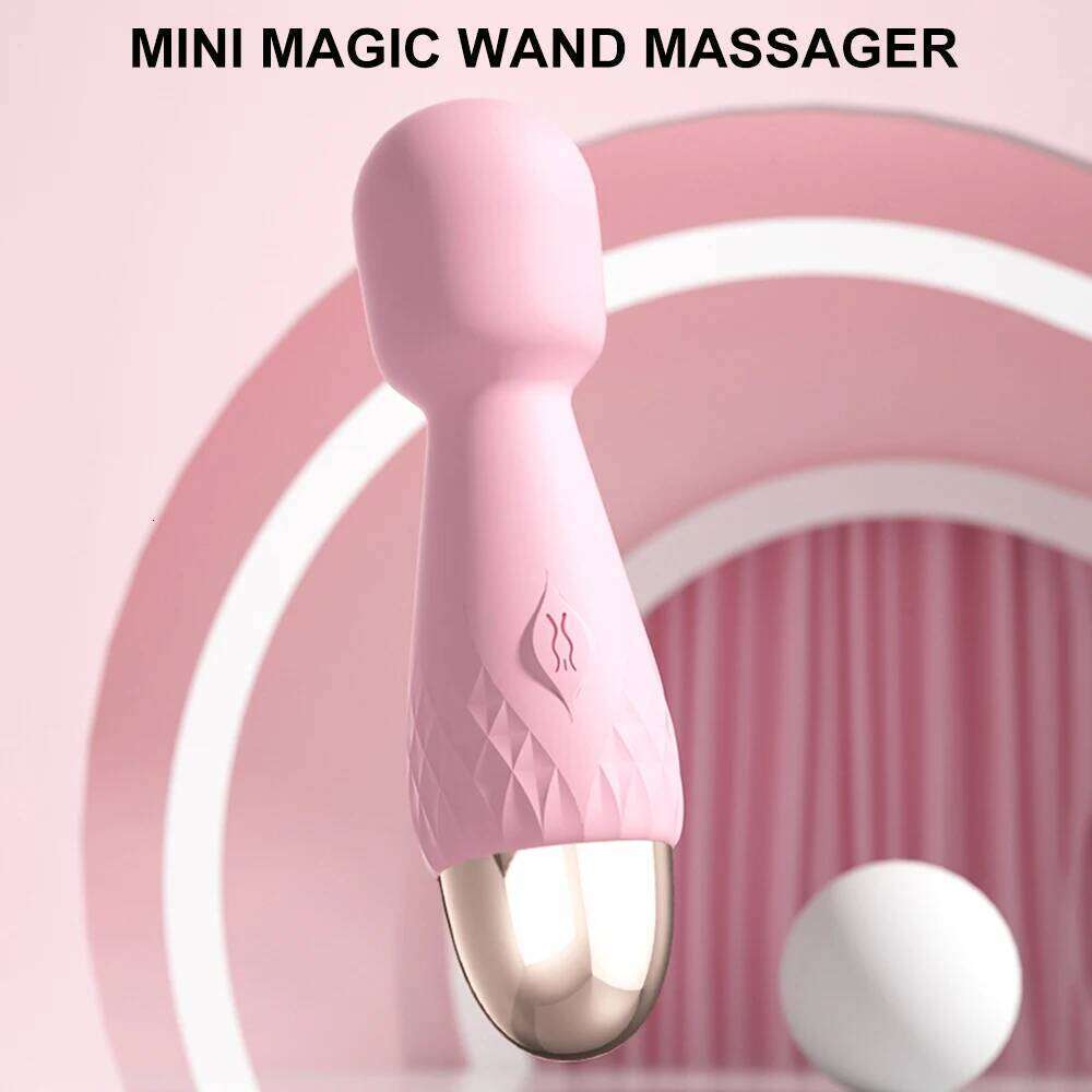 10 Speed Mini Clitoris Vibrators USB Recharge AV Massager Sexual Wellness Erotic Sex Toys for Women G Spot Vibrator W260305