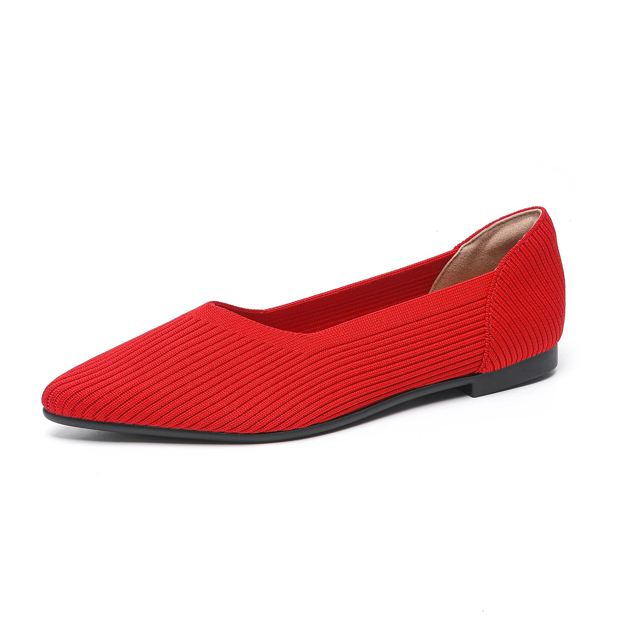 Ladies flat shoes casual single shoes 260306