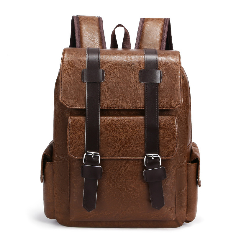 2026 Cross-border Luxury Handbag Large Capacity Soft PU Leather Backpack Casual Business Laptop Bag Student School Bag Travel Backpack