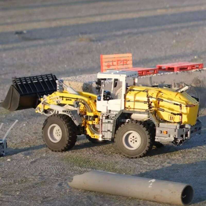 NEW MOC L580 XPower wheel loader The Ultimate Loader RC Engineering Vehicle Building Blocks Bricks Kit Kids Toys Birthday Gifts Z260305