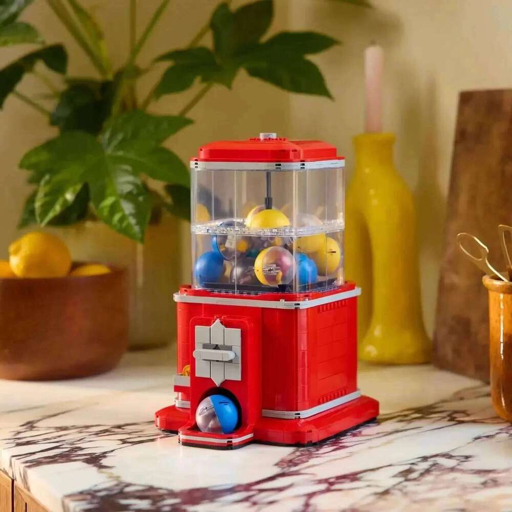 1343PCS Creative Minifigure Vending Machine Building Blocks With 12 Figures MOC Assemble Bricks Toy Gift For Children Kids Z260305