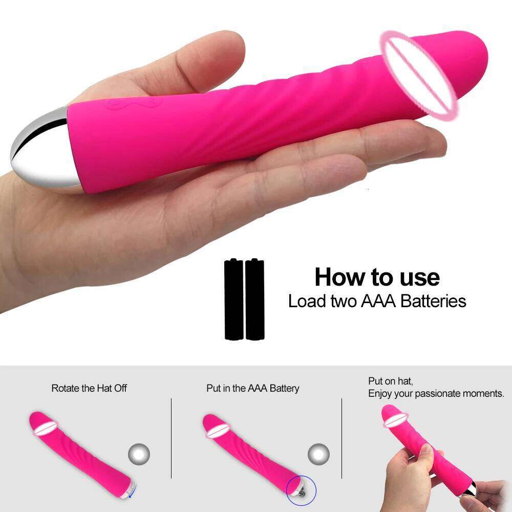 10 Modes Real Dildo Vibrator Women Soft Female Vagina Clitoris Stimulator Massager Masturbator Sex Products for Adults W260305