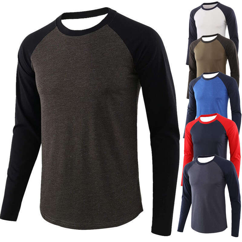 Cross-border European and American sports mid-sleeve casual round-neck foreign trade men's T-shirt, basic popular style