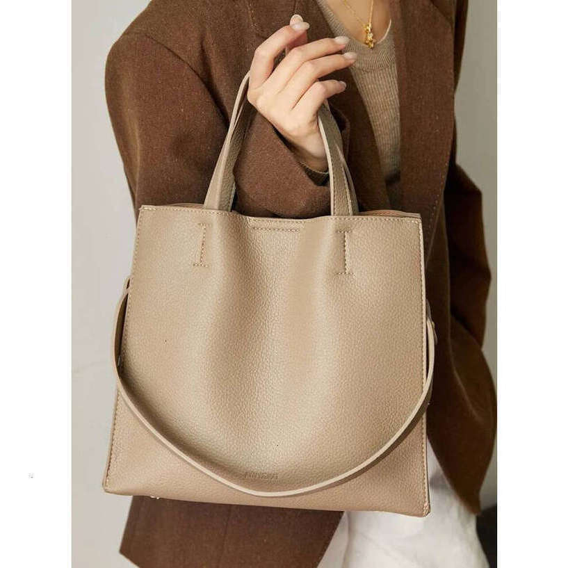TAURUSCIAGA Fashion Women Handbag Large Capacity Pu Leather Lychee Grain Ladies Shoulder Bags Brand Design Commuting Female Big Totes Bolsas Noble Tem