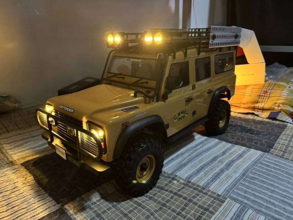 2025 Fms 1/10 Camel Cup Fcx10 Simulation Land Rover Rc Model Remote Control Electric Climbing Off Road Vehicle Toy Gift C260305