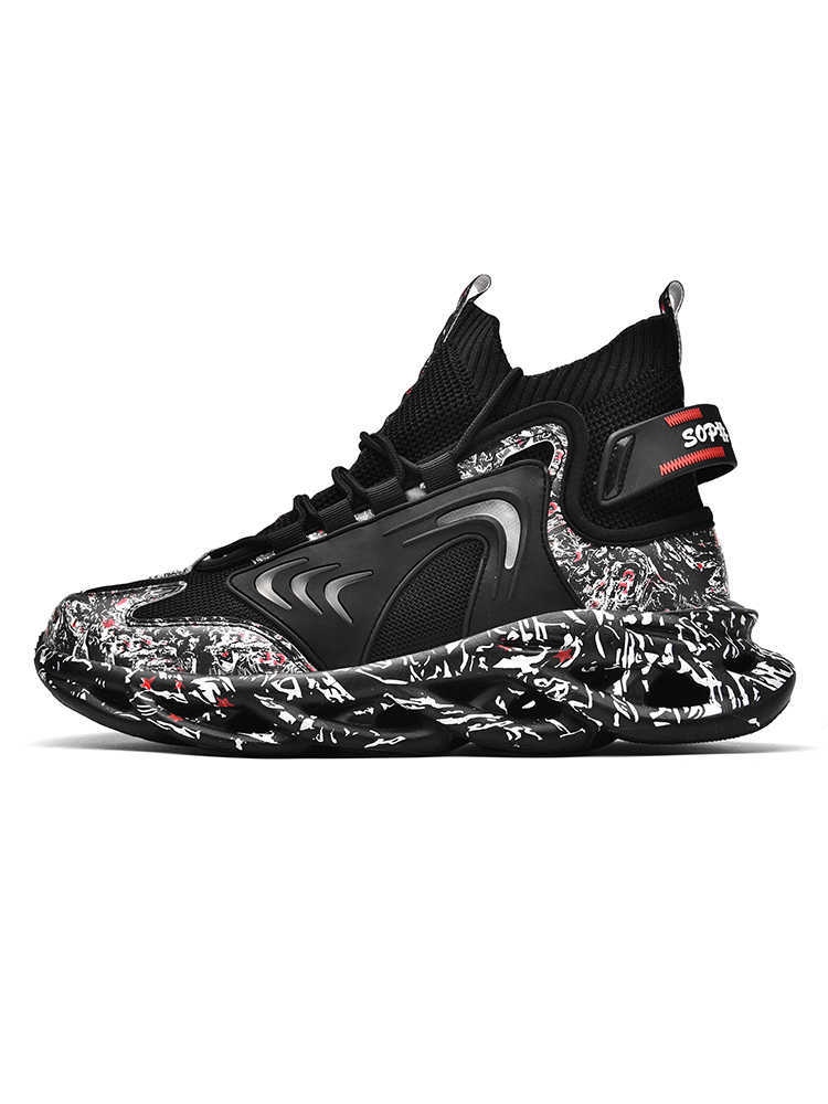 NXY Running Sports Shoes Brand High-top Athletic Mountaineering And Cycling Runs Men Black Men Young People Run Shoes