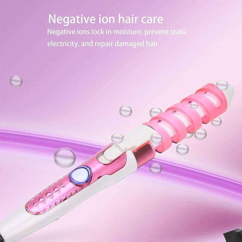 Automatic Spiral Curler Colorful Curls Unifunctional Curling Irons for Domestic Hair Styling Appliances 26Y0306