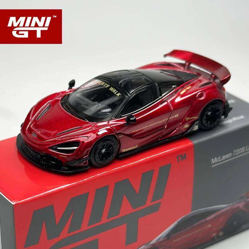 MINIGT 1:64 Porsche McLaren Lamborghini BMW Abarth Alloy Car Model 977 889 1046 996 870 886 985 789 740 967 1053 1081 1055 1054 C260305