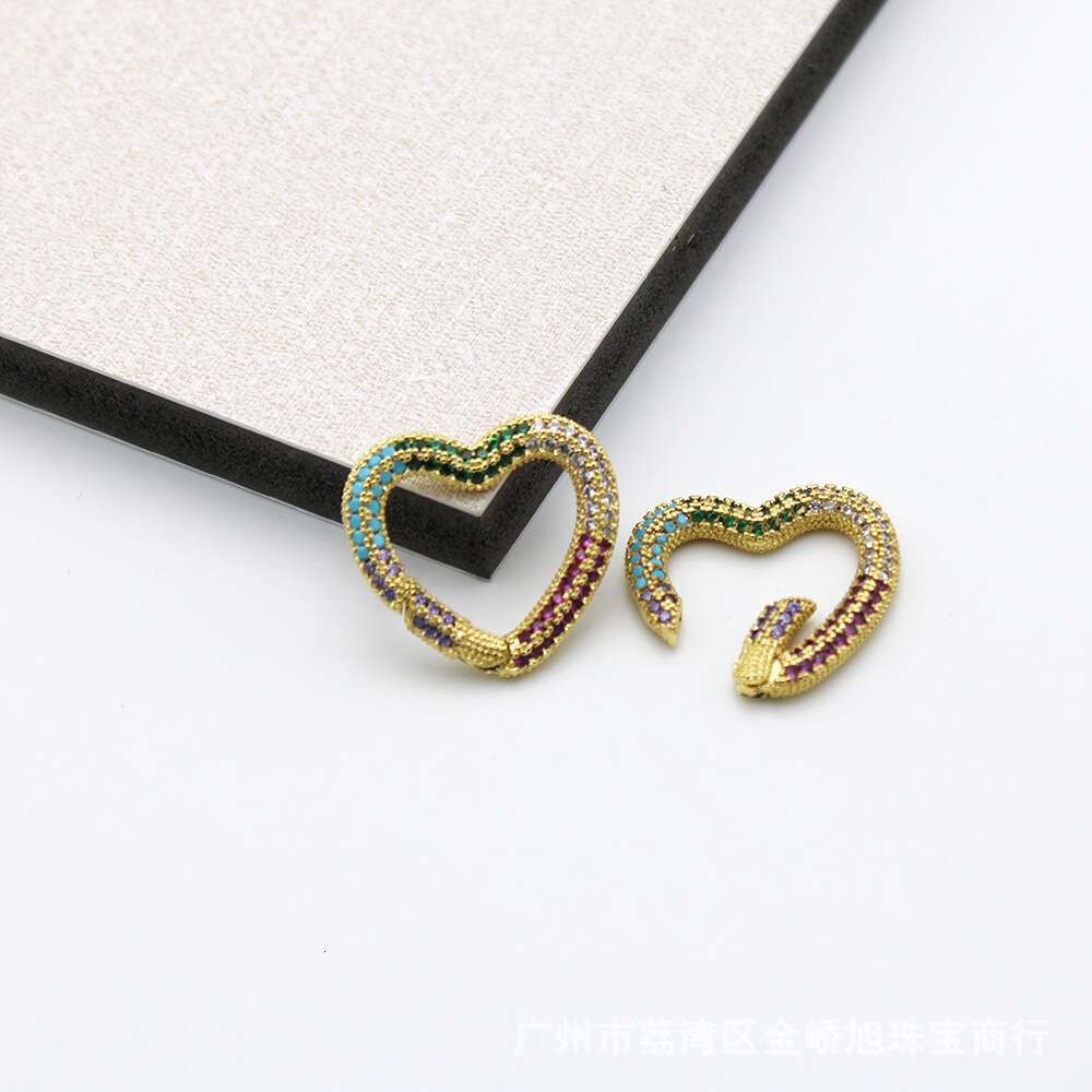 Cross-Border New Hot-Selling Electroplated Micro-Inlaid Semi-Finished Cuban Chain Necklace Pendant Manufacturer Wholesale High Quality/Piece