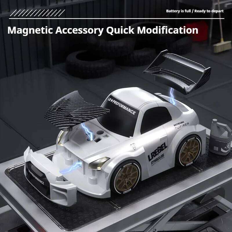 Egg 2.0 Remote Control Car Rc Drift Magnetic Modification Infinitely Variable Speed Man'S Toy Gtr Model Gift C260305
