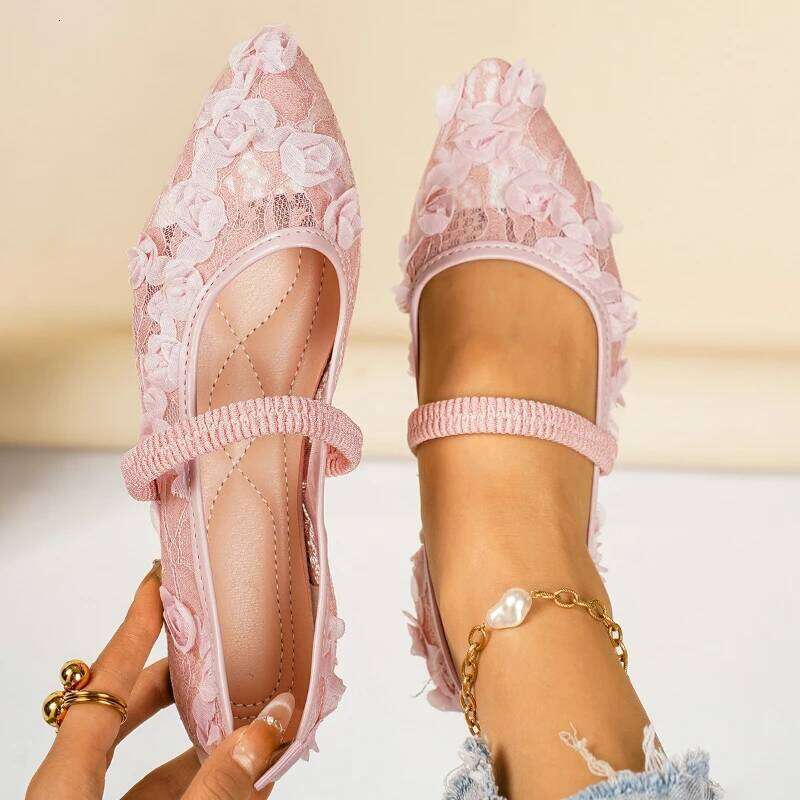 Spring 2025 New Women's Pointed Fashion Casual Single Comfortable Soft soled Flat Shoes