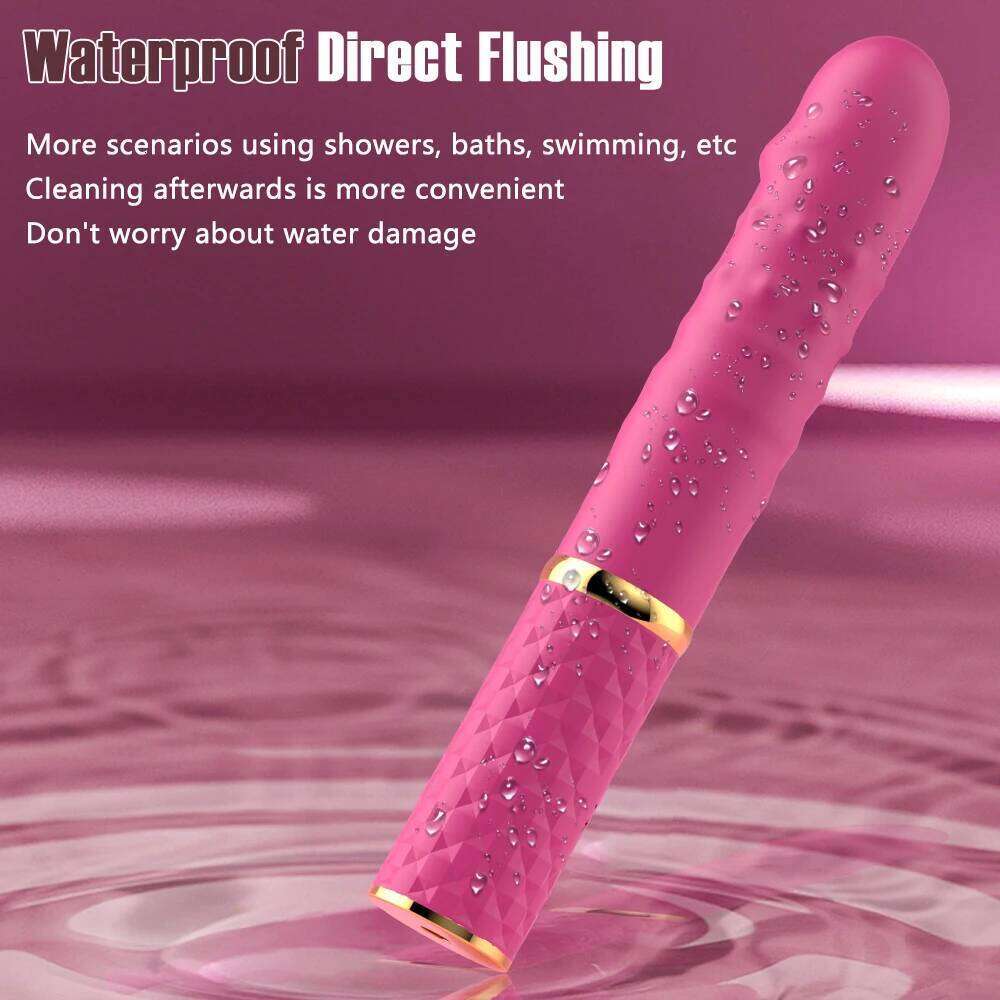 Beginner Automatic Telescopic Dildo Vibrator With Suction Cup G Spot Orgasm Massager Anal Plug Stimulator Sex Toy for Women W260305