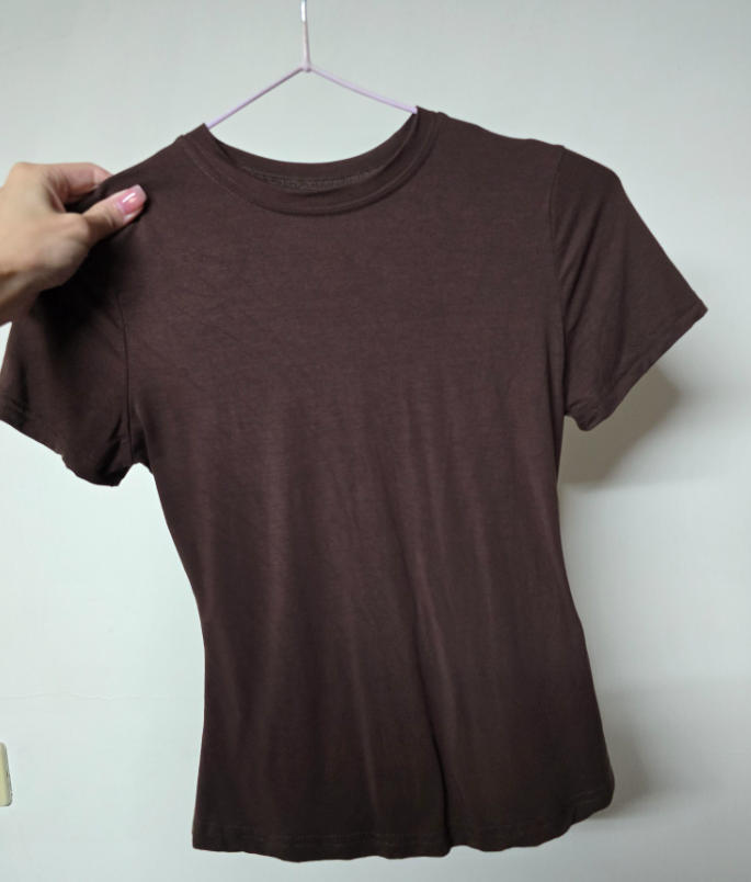 Women's T-Shirt 2026 New High Quality Casual T shirt Sexy Slim Short Sleeves Fashion Trend Solid Women Clothing y2k Tops