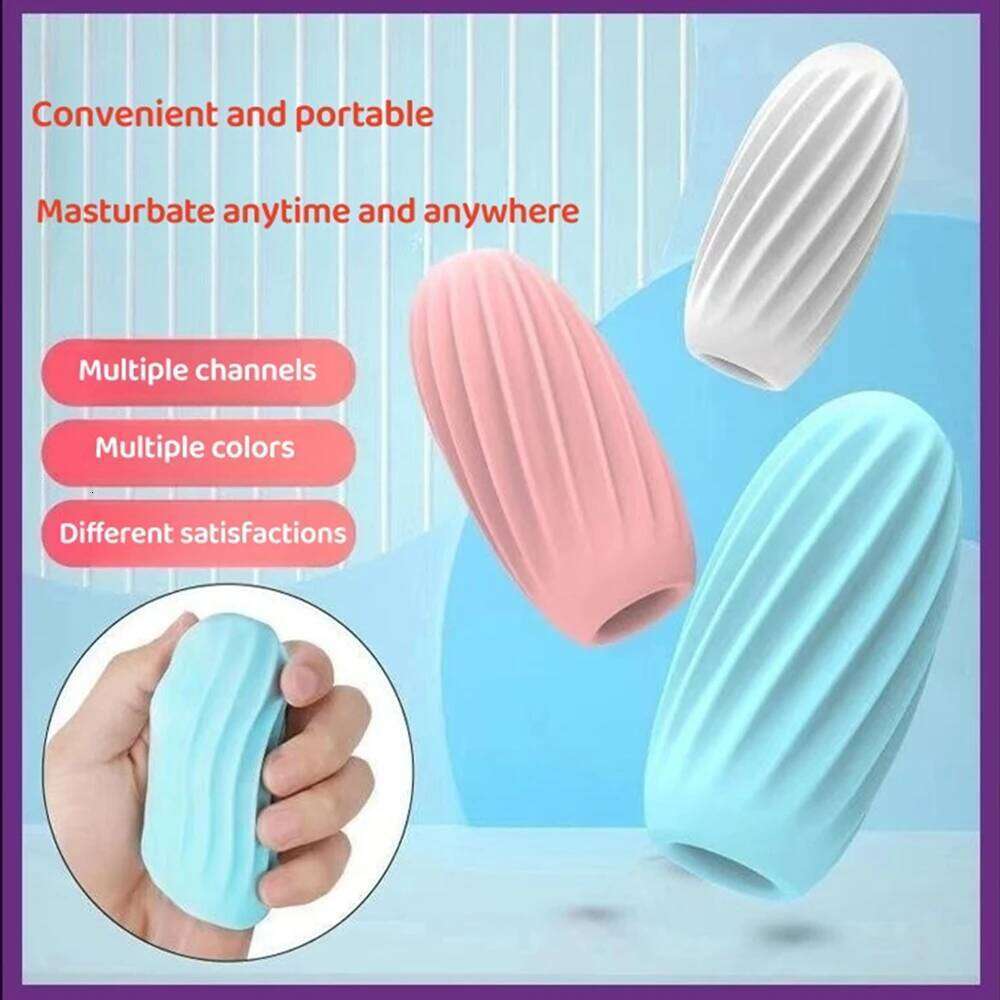 Realistic Vagina Anal Masturbator Male Soft Tight Portable Pocket Adult Sex Toy for Men Erotic Masturbation Use Airplane Cup W260305