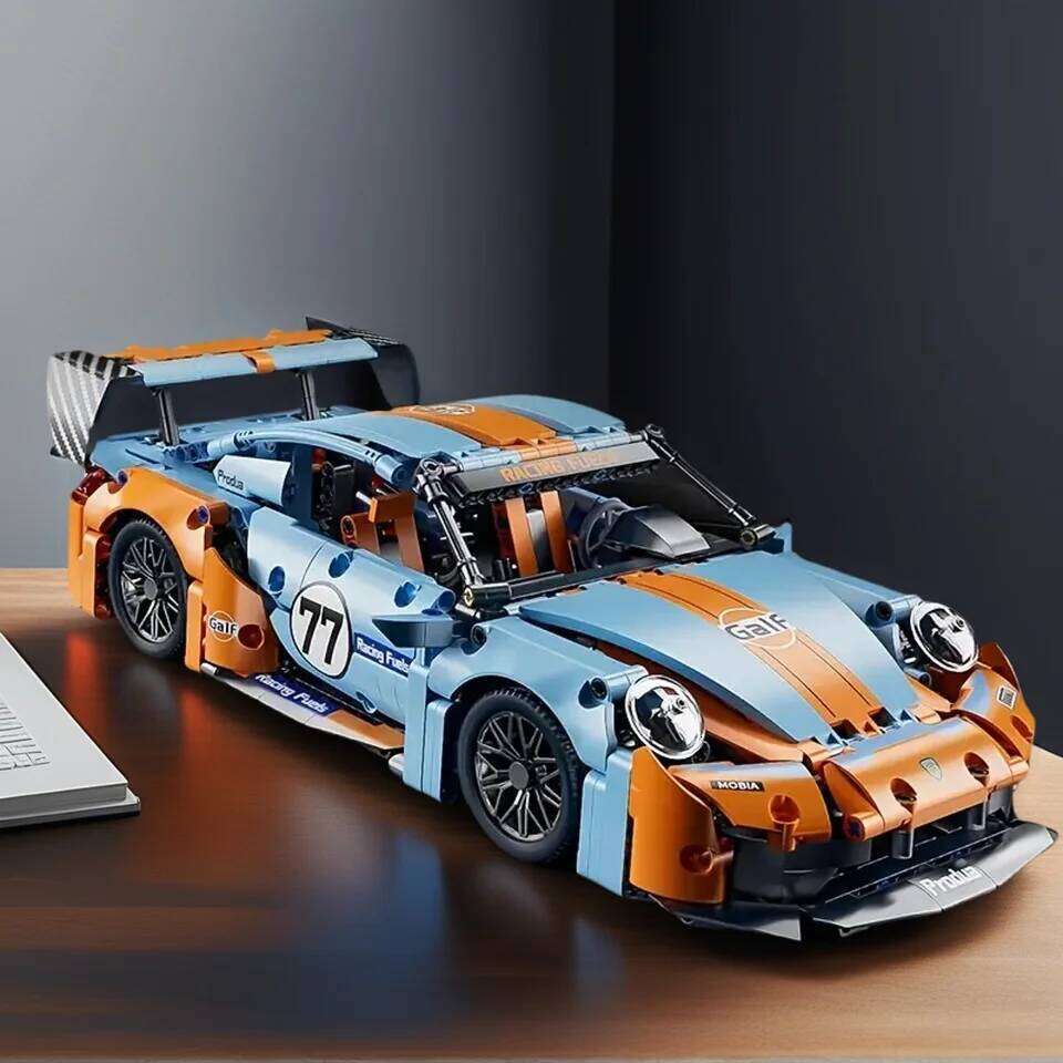 City technological 911 Compete Speed Race Car RC Building Block Famous Supercar Drift Racing Brick Boy Festival Toys Gifts Z260305
