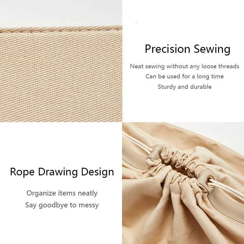 DrAWstring Bag Insert For Cyme Mini Nylon Bag Insert Storage Lightweight Bag Support Bag Replacement Accessories H260306