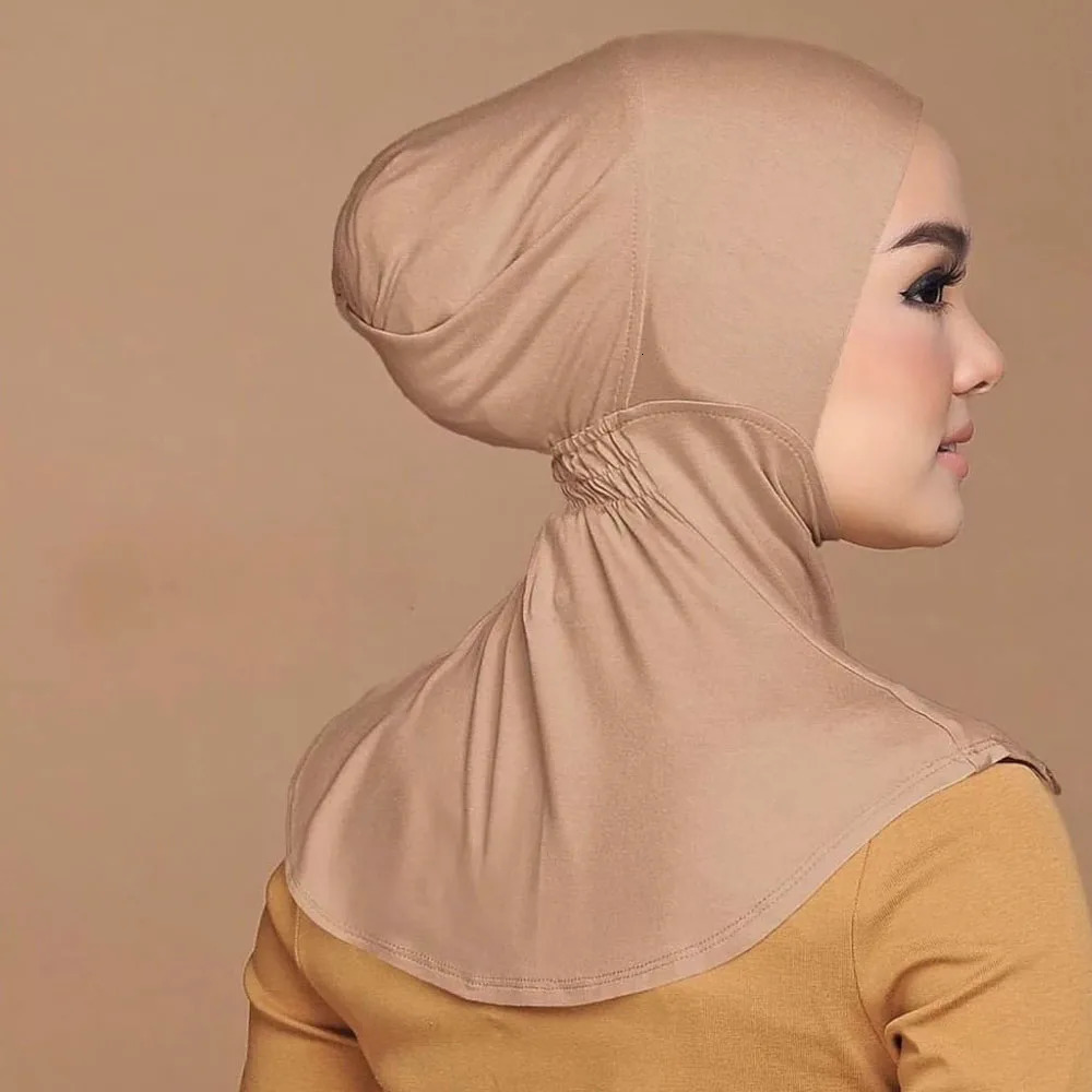 Ramadan Islamic Muslim Underscarf Women Veil Hijab Head Scarves Muslim Women Scarf Turbans Head For Woman Hijabs Caps Hat 260304