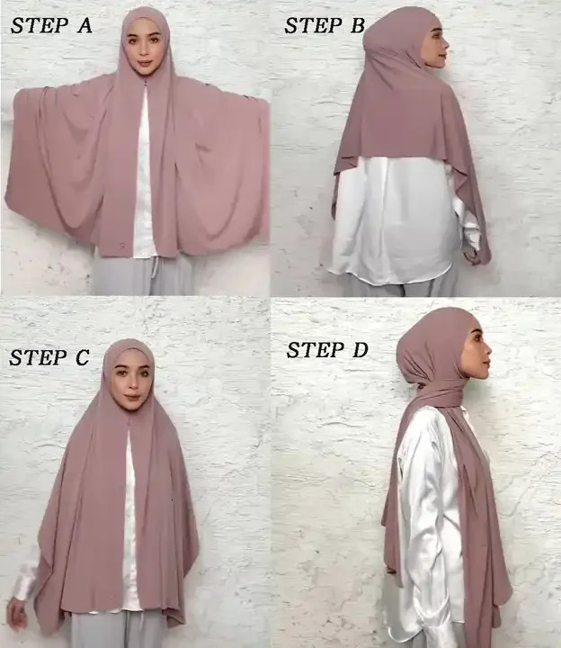 Premium Instant Hijab Good Stitch Stretchy Scarf Malaysia Wraps Plain Muslim Turban Headband Shawls Supplier 260304