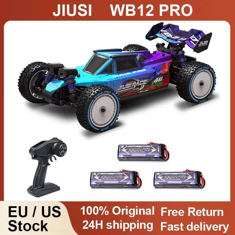 JIUSI WB12 PRO 1/12 Racing 4WD High Speed 80KM/H Brushless Remote Control Off-road Competitive Drift RC Car Toy Kid Gift C260305