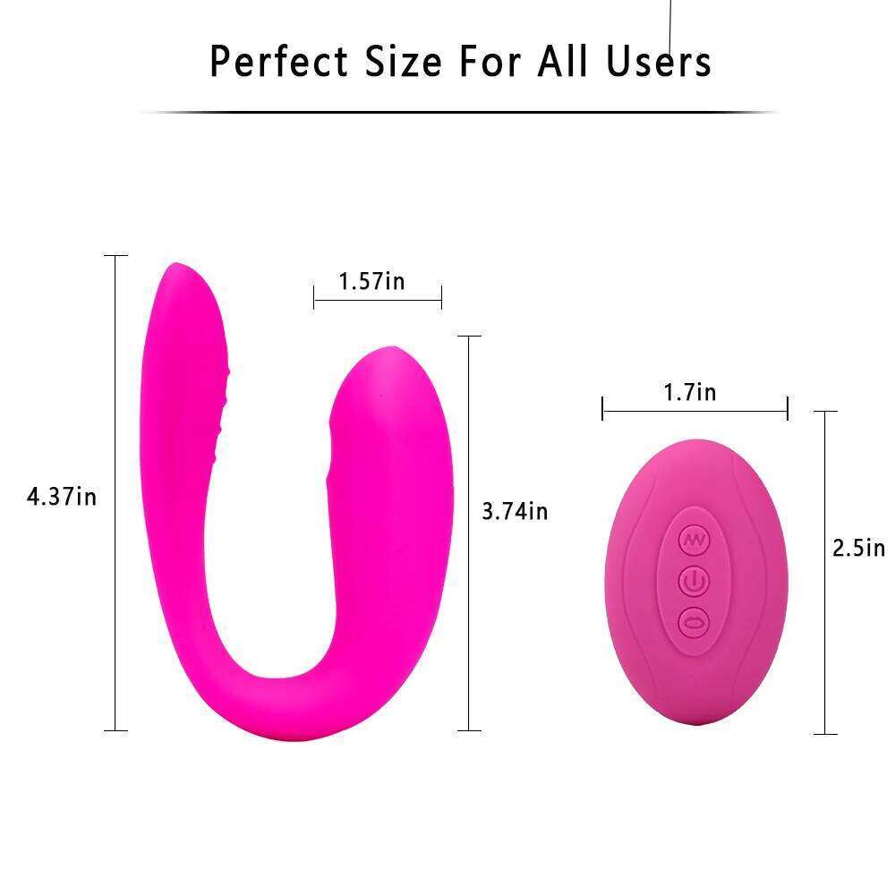 10 Speed Vibrator Dildo Clitoris Sucker Vaginal Vibrators Women Remote Control G Spot Dual Stimulator Sex Toy For Couple W260305