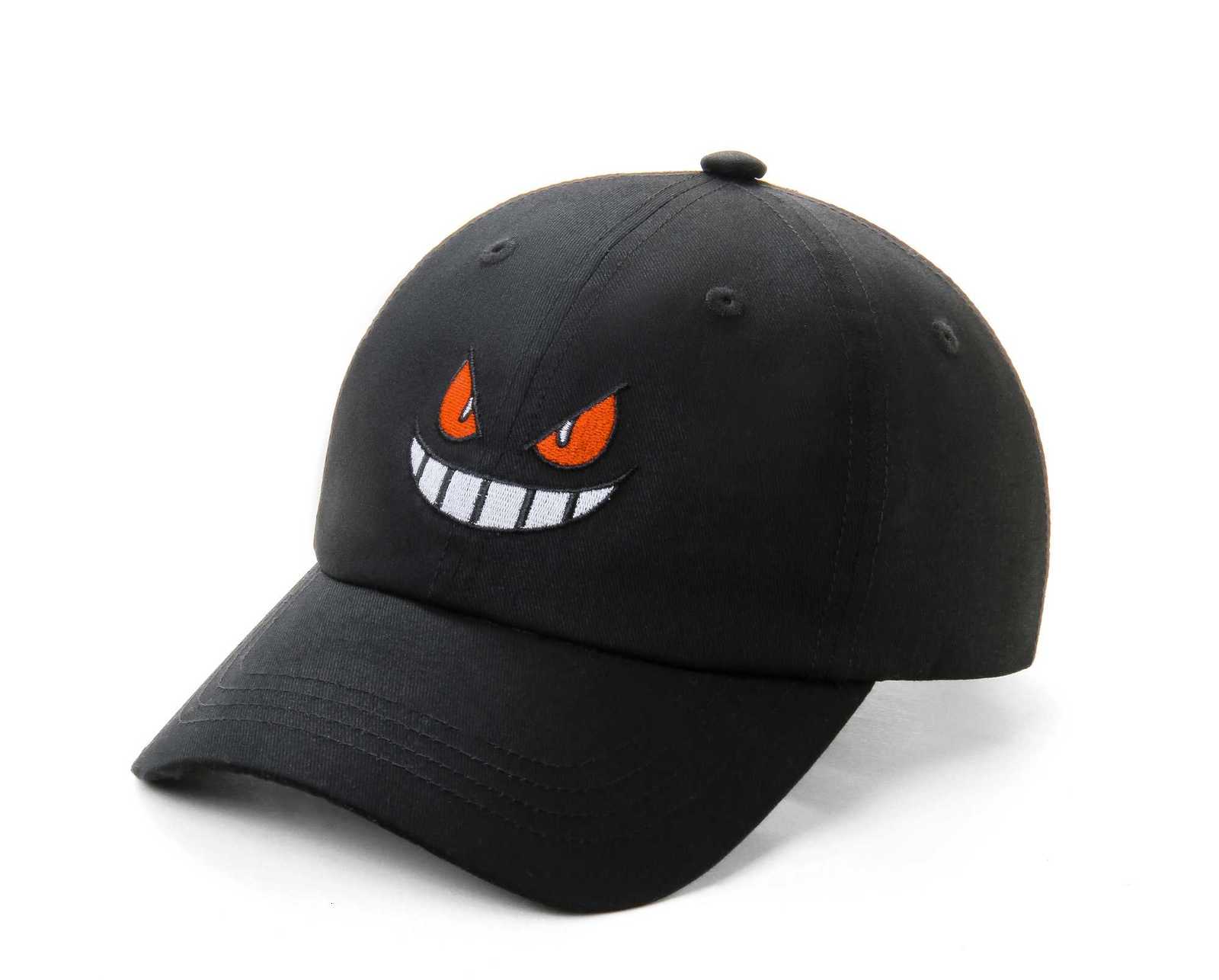 Unisex Cartoon Eyes Embroidery Baseball Caps Outdoor Adjustable Spring and Autumn Casual Sunscreen Hat S260306