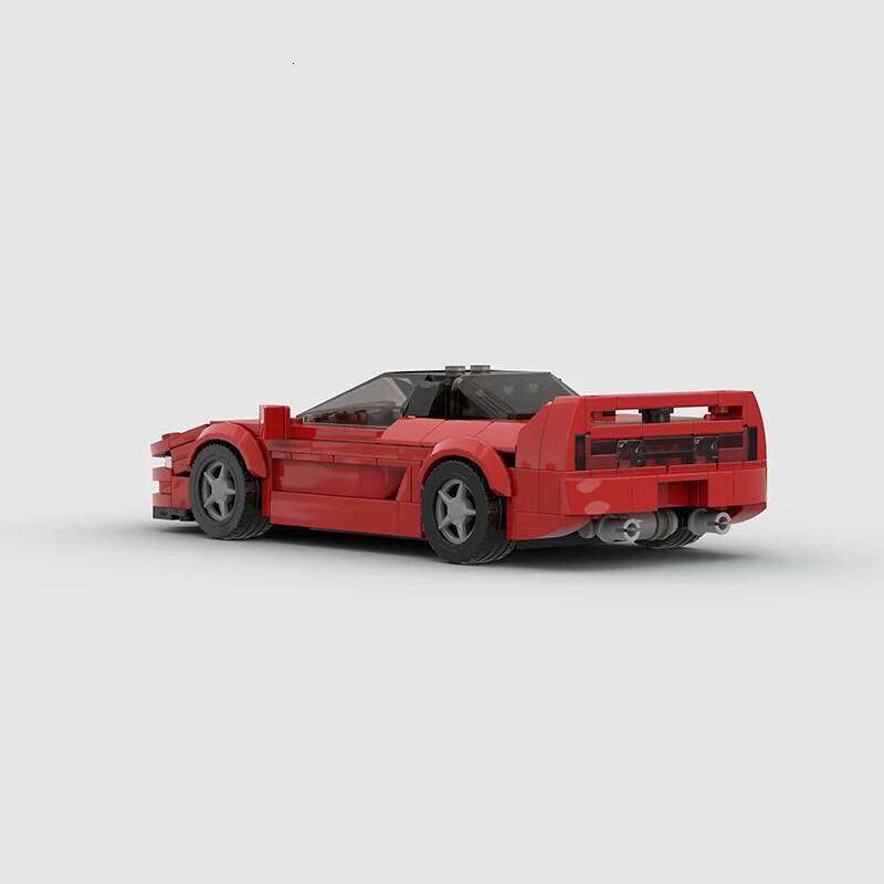 NSX NA 1 MOC City Car Vehicle Racer Building Blocks Brick Racing Model World Famous Supercar Sets Kids Toys Gift Z260306