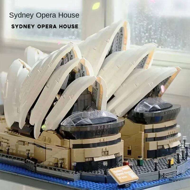 Sydney Opera House World Building Blocks Large and Difficult Boy Assembling Toys Female Children's Birthday Gifts Z260306