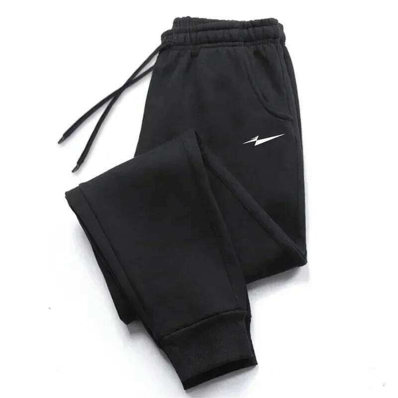 2025 Men's Trendy Printed Joggers High-Quality Autumn/Winter Leisure Sports Sweatpants Outdoor Running Trousers