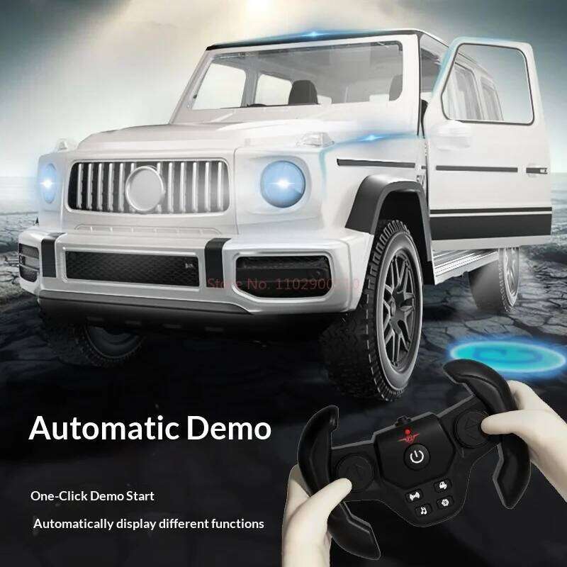 Jjrc 1:14 Gesture Sensing Door Opening Projection Charging Simulation Remote Control Off-Road Climbing Car Model Boy Toy Gift C260305