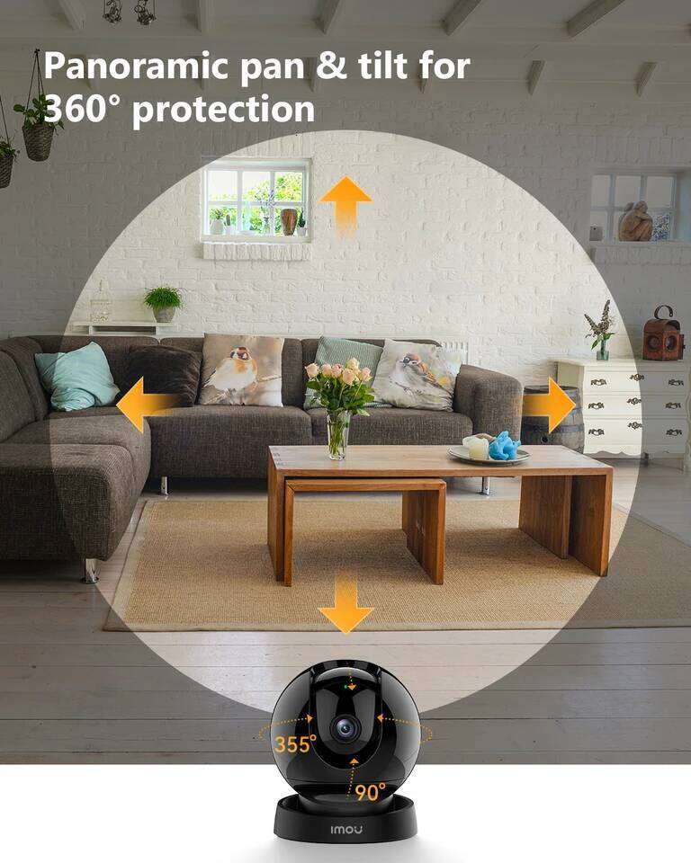 IMOU Rex 3D 5MP Wifi IP Home Security 360 AI Human Detection Baby Phone Night Vision ptz Camera 26W0306